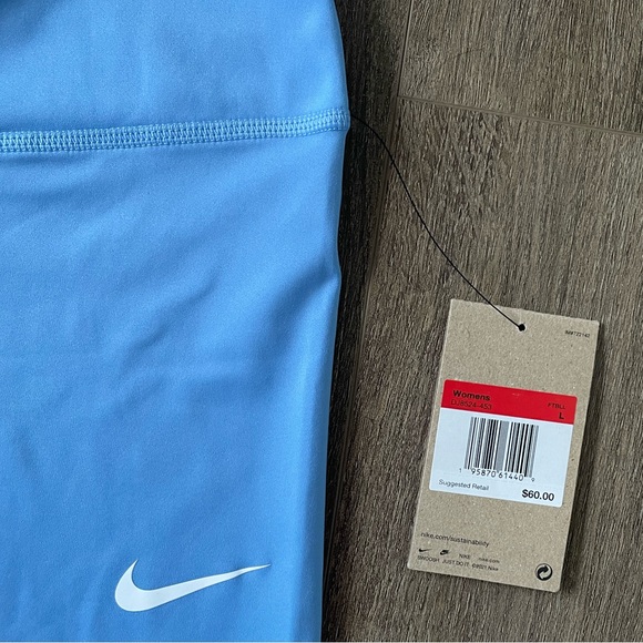 Nike women’s leggings - Carolina Blue - Size Large - Picture 2 of 4